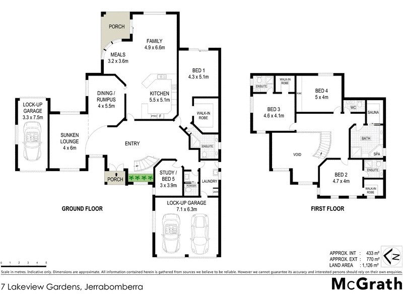 7 Lakeview Gardens, Jerrabomberra NSW 2619 Floorplan