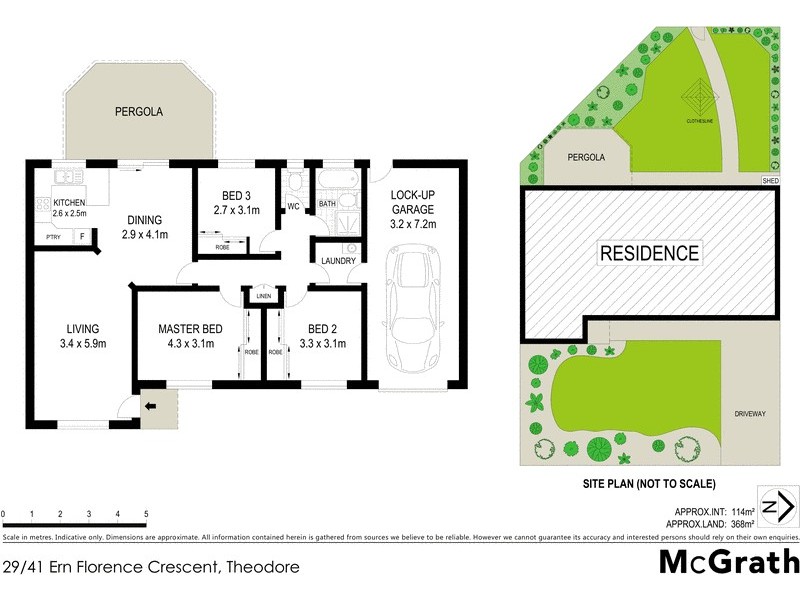 29/41 Ern Florence Crescent, Theodore ACT 2905 Floorplan