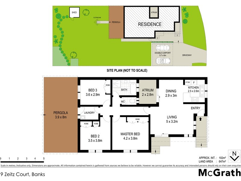 9 Zeitz Court, Banks ACT 2906 Floorplan