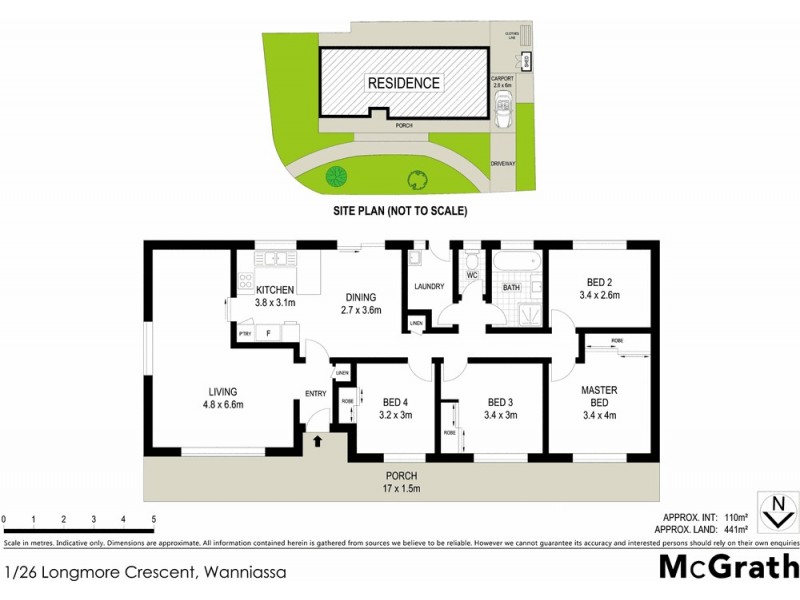 1/26 Longmore Crescent, Wanniassa ACT 2903 Floorplan