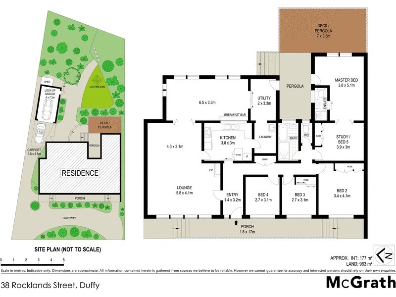 38 Rocklands Street, Duffy ACT 2611 Floorplan