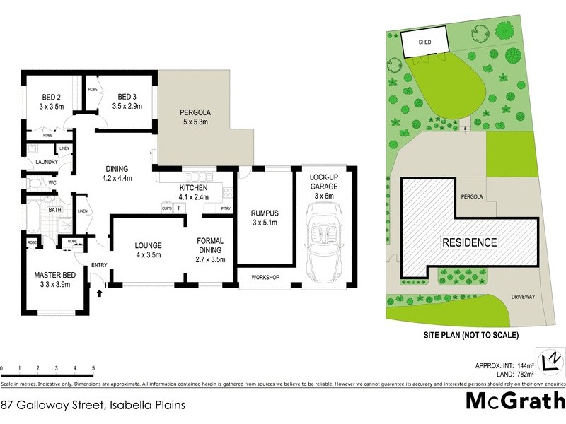 87 Galloway Street, Isabella Plains ACT 2905 Floorplan
