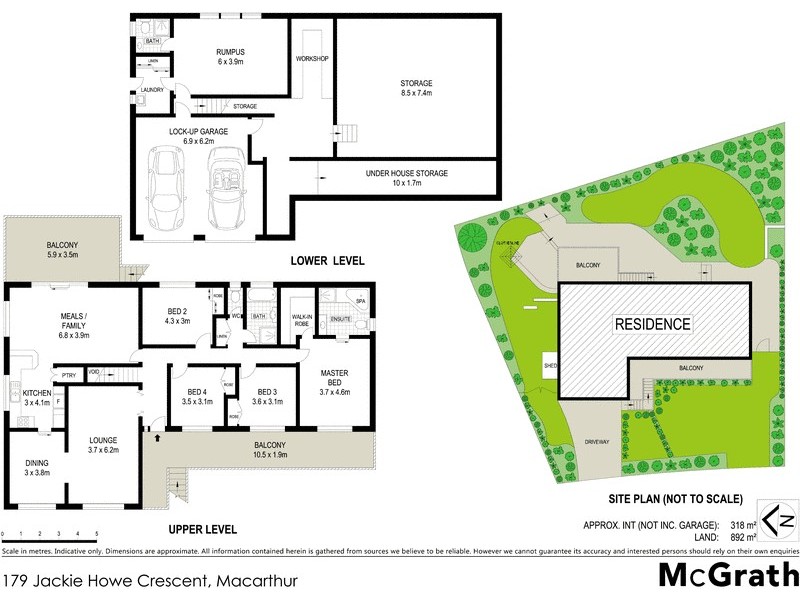 179 Jackie Howe Crescent, Macarthur ACT 2904 Floorplan