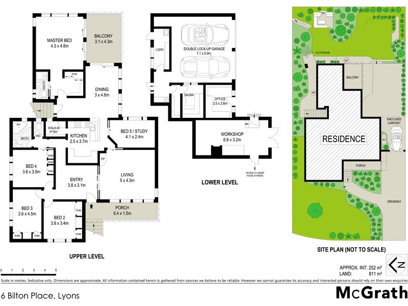 6 Bilton Place, Lyons ACT 2606 Floorplan