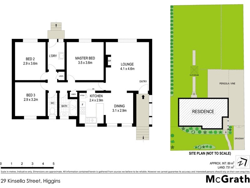 29 Kinsella Street, Higgins ACT 2615 Floorplan