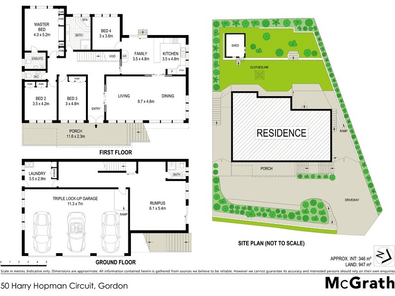 50 Harry Hopman Circuit, Gordon ACT 2906 Floorplan