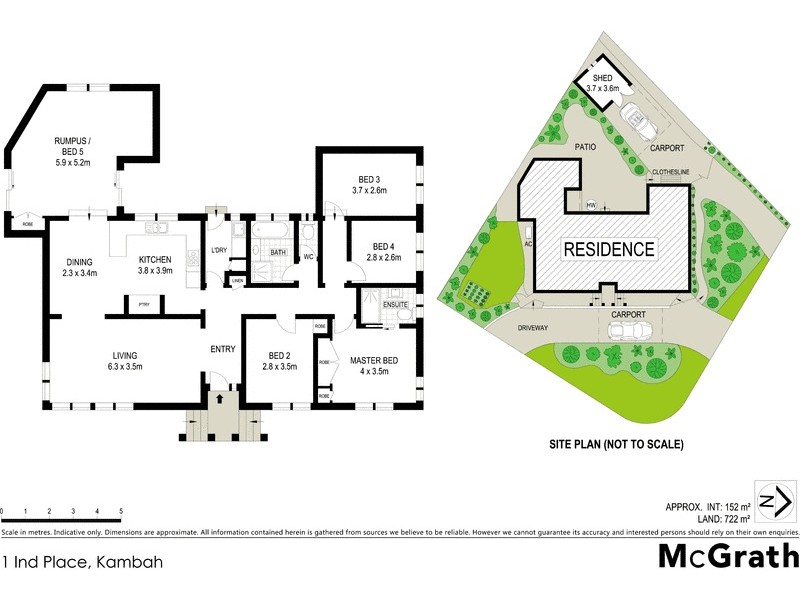 1 Ind Place, Kambah ACT 2902 Floorplan
