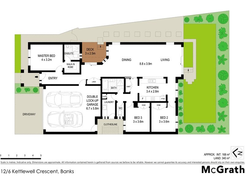 12/6 Kettlewell Crescent, Banks ACT 2906 Floorplan