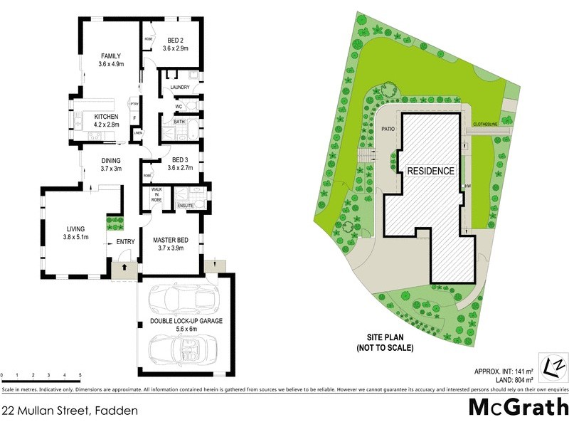 22 Mullan Street, Fadden ACT 2904 Floorplan