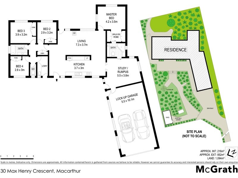 30 Max Henry Crescent, Macarthur ACT 2904 Floorplan
