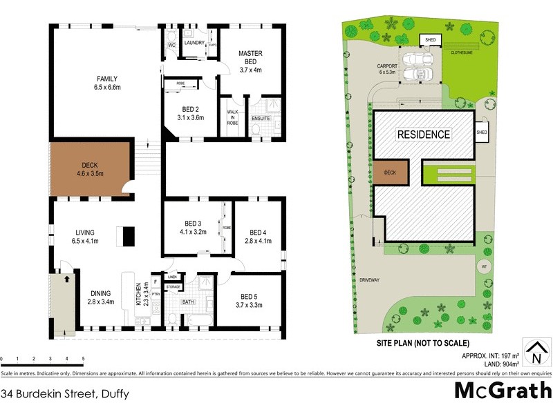 34 Burdekin Street, Duffy ACT 2611 Floorplan