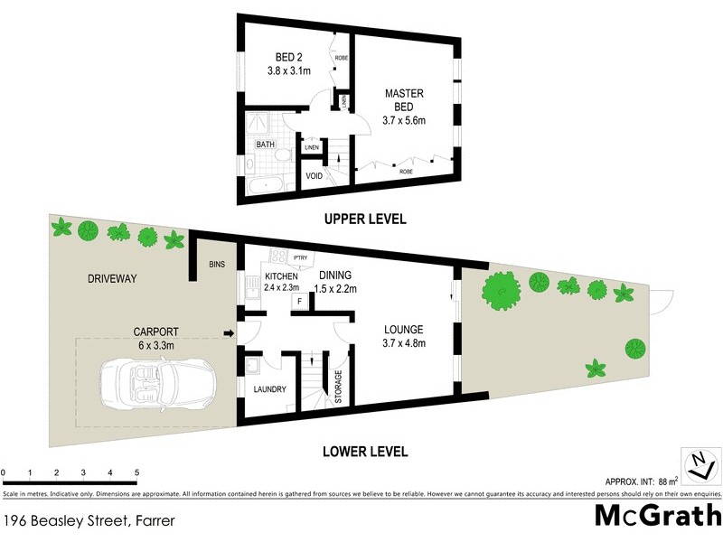 196 Beasley Street, Farrer ACT 2607 Floorplan
