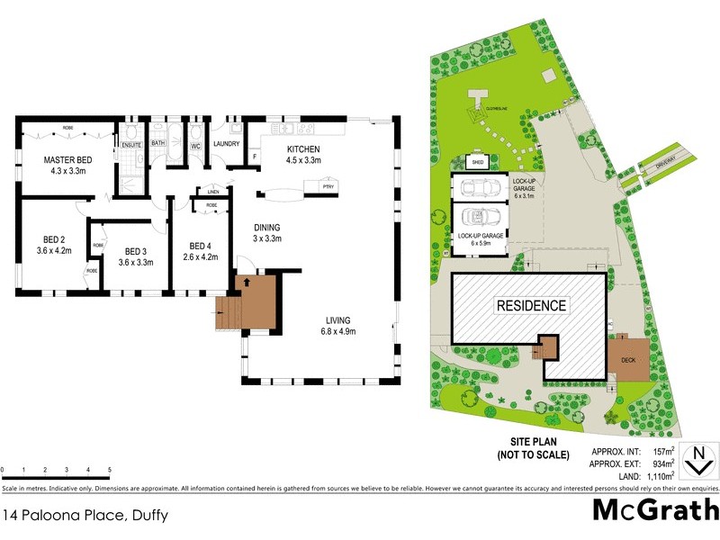 14 Paloona Place, Duffy ACT 2611 Floorplan