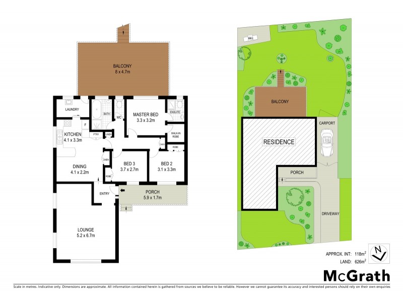 14 McWhae Circuit, Wanniassa ACT 2903 Floorplan