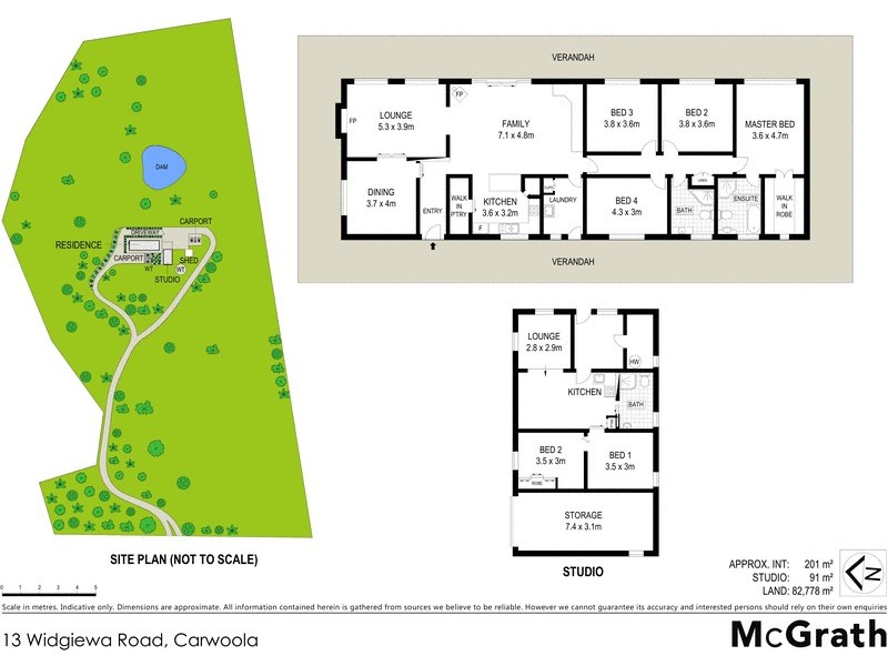 13 Widgiewa Road, Carwoola ACT 2620 Floorplan