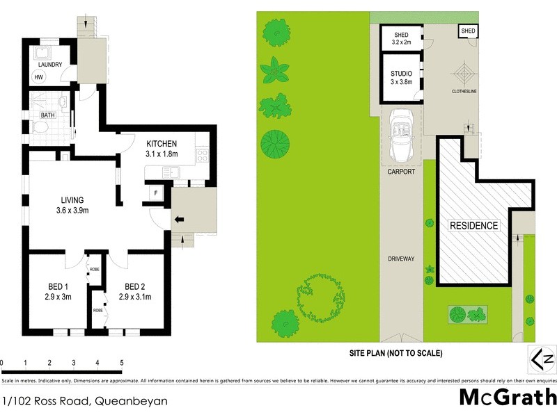 1/102 Ross Road, Queanbeyan NSW 2620 Floorplan