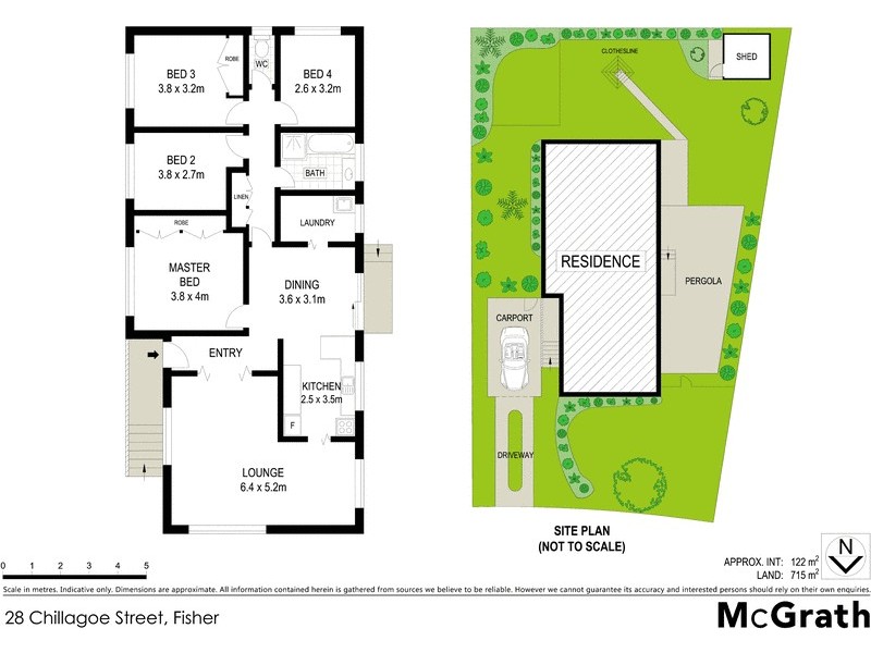 28 Chillagoe Street, Fisher ACT 2611 Floorplan