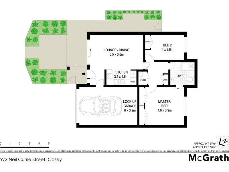 9/2 Neil Currie Street, Casey ACT 2913 Floorplan