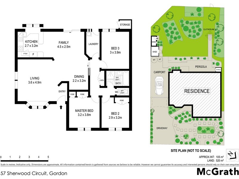 57 Sherwood Circuit, Gordon ACT 2906 Floorplan