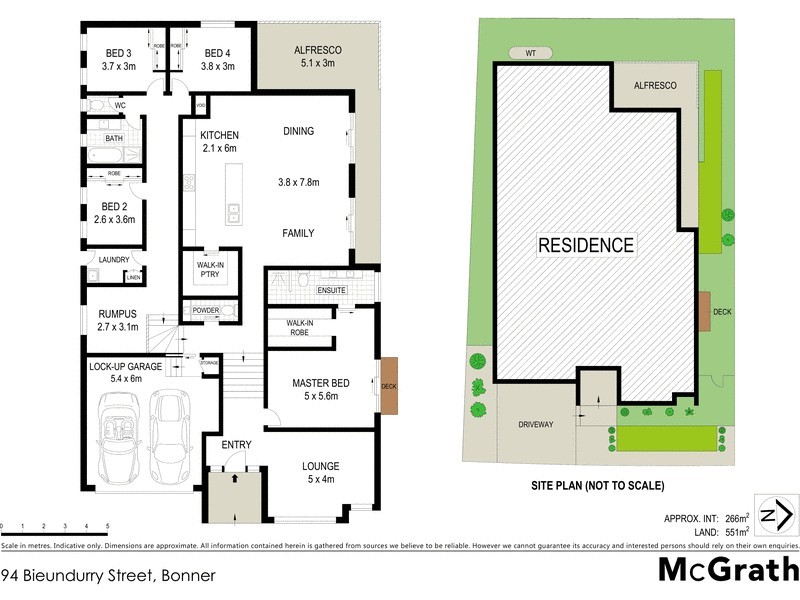 94 Bieundurry Street, Bonner ACT 2914 Floorplan