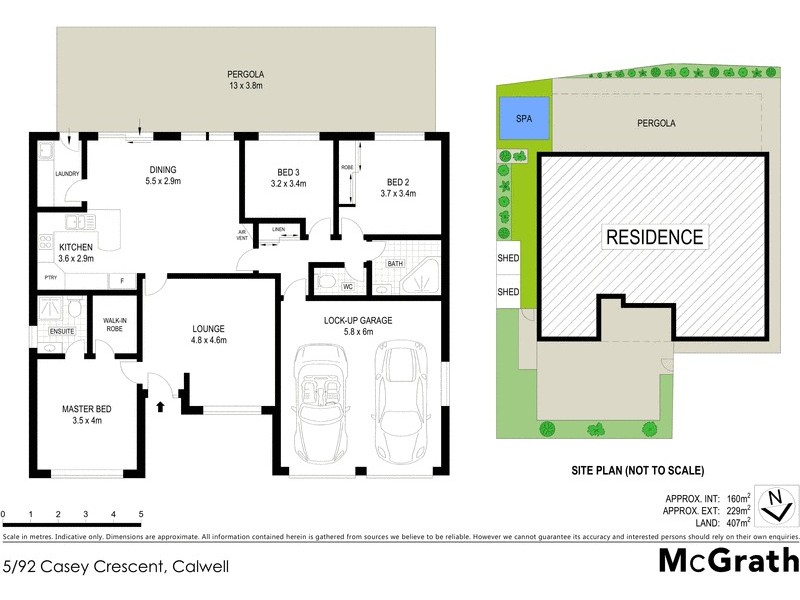 5/92 Casey Crescent, Calwell ACT 2905 Floorplan