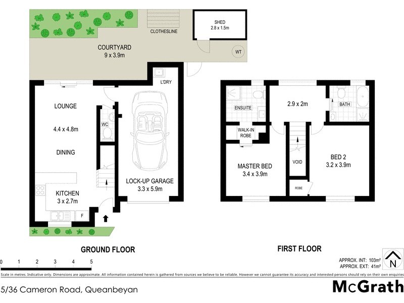 5/36 Cameron Road, Queanbeyan NSW 2620 Floorplan