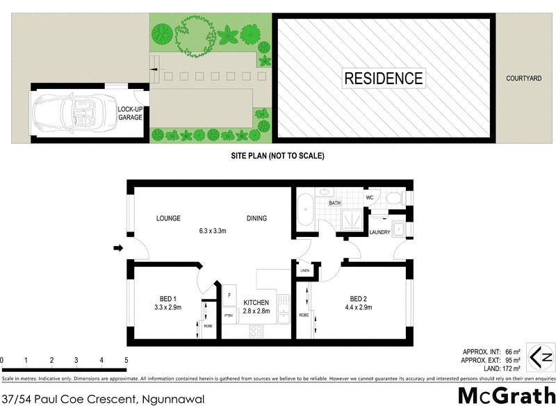 37/54 Paul Coe Crescent, Ngunnawal ACT 2913 Floorplan
