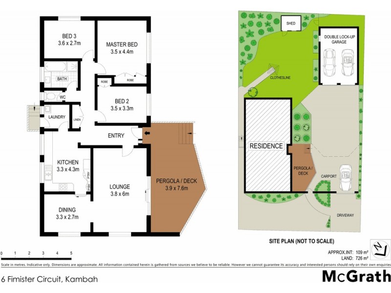 6 Fimister Circuit, Kambah ACT 2902 Floorplan