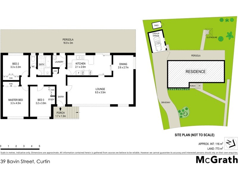 39 Bavin Street, Curtin ACT 2605 Floorplan