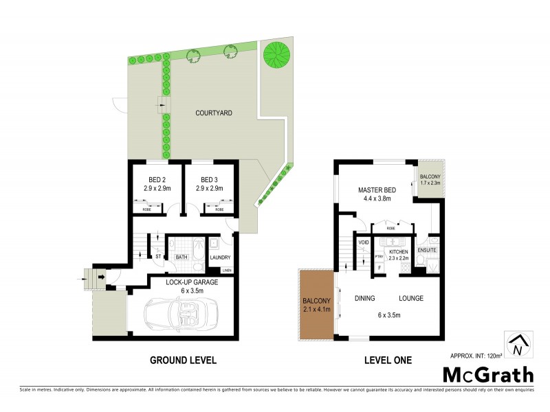 1/1A Doyle Place, Queanbeyan NSW 2620 Floorplan