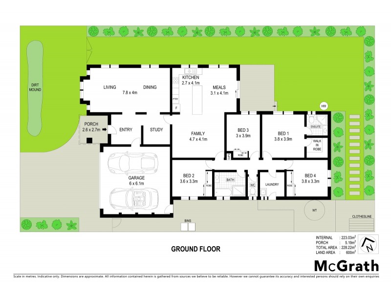 56 Macfarlane Burnet Avenue, Macgregor ACT 2615 Floorplan