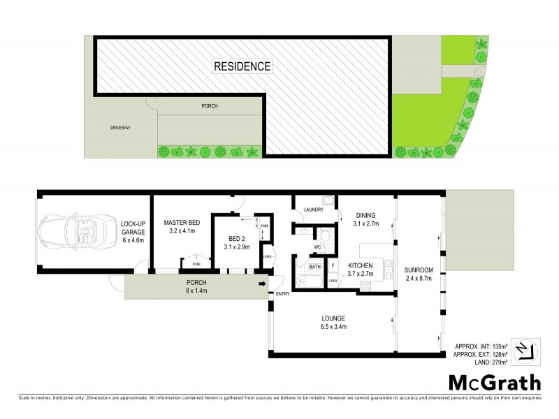 8/9 Lidgett Place, Florey ACT 2615 Floorplan
