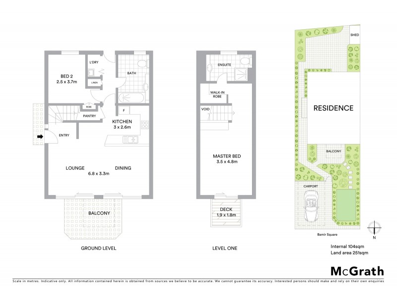 16 Bamir Square, Ngunnawal ACT 2913 Floorplan