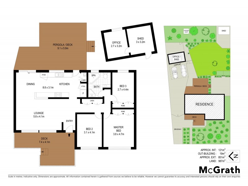 57 Kingsmill Street, Kambah ACT 2902 Floorplan