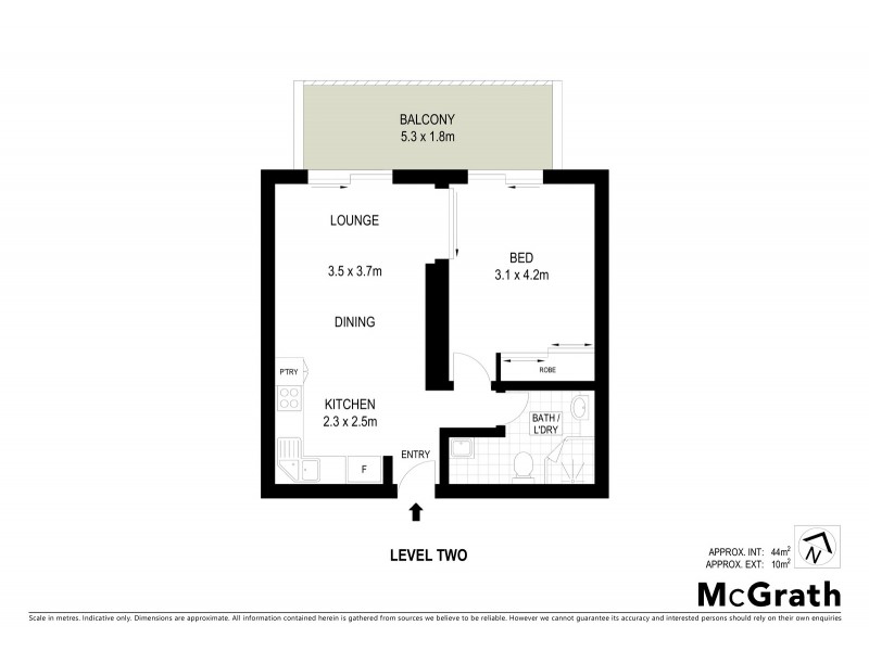 25/50 Bluebell Street, O’connor ACT 2602 Floorplan