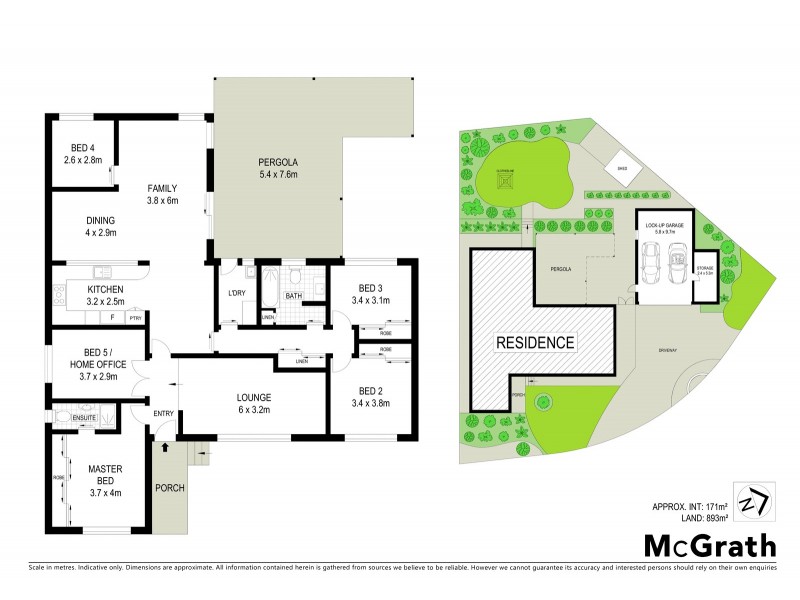 4 Whitfeld Street, Monash ACT 2904 Floorplan