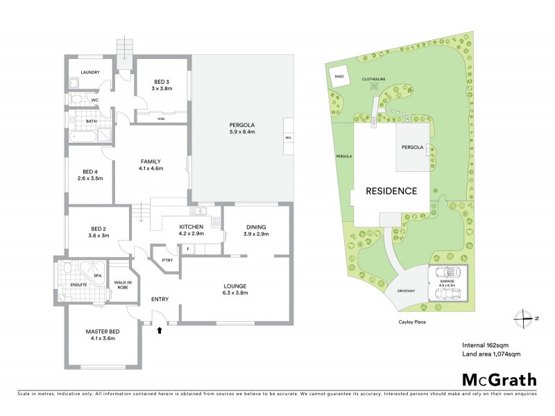 7 Cayley Place, Florey ACT 2615 Floorplan