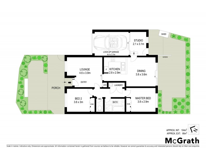 18/8 Glenmaggie Street, Duffy ACT 2611 Floorplan