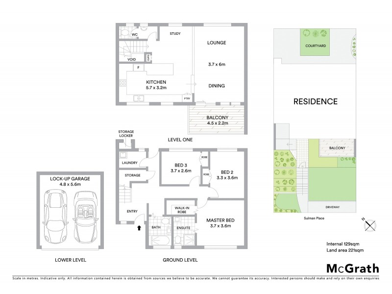 22 Sulman Place, Phillip ACT 2606 Floorplan