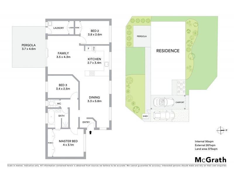 2/11 Steffanoni Circuit, Monash ACT 2904 Floorplan