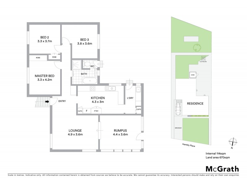 6 Hambly Place, Queanbeyan NSW 2620 Floorplan