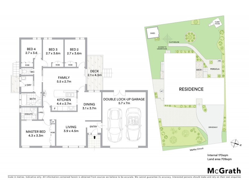 72 Maltby Circuit, Wanniassa ACT 2903 Floorplan