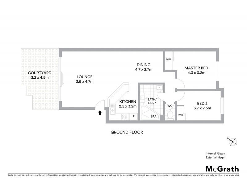 30/15 Howitt Street, Kingston ACT 2604 Floorplan