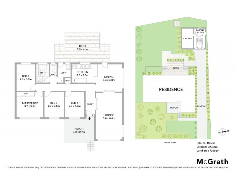4 Burnie Street, Lyons ACT 2606 Floorplan