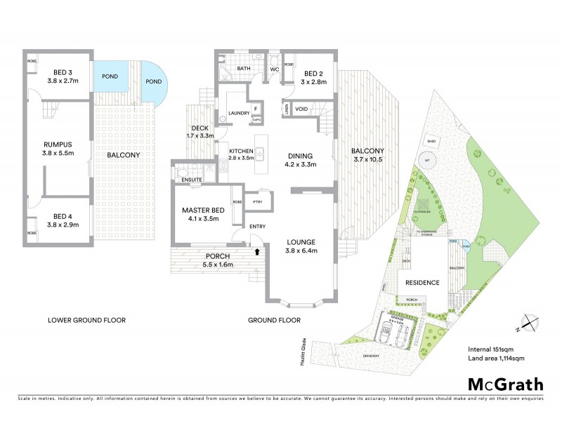 10 Hazlitt Glade, Gordon ACT 2906 Floorplan