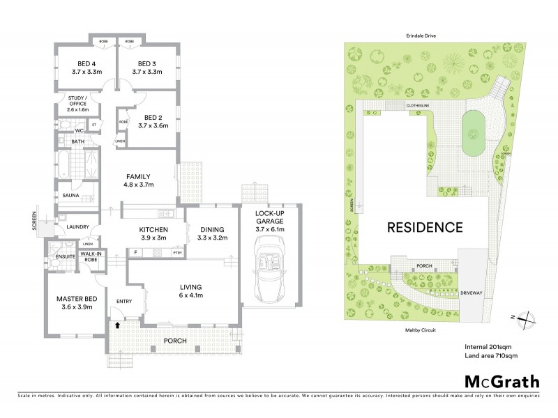 30 Maltby Circuit, Wanniassa ACT 2903 Floorplan