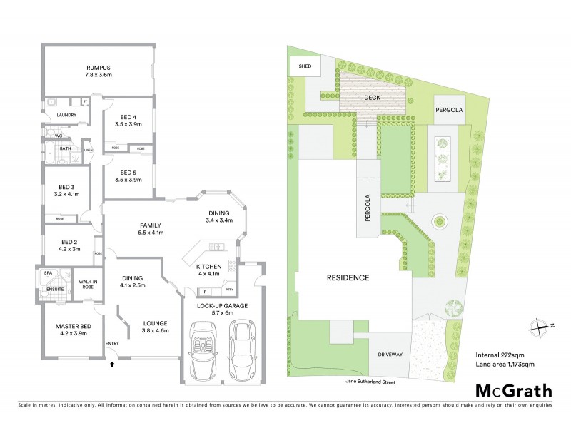 22 Jane Sutherland Street, Conder ACT 2906 Floorplan