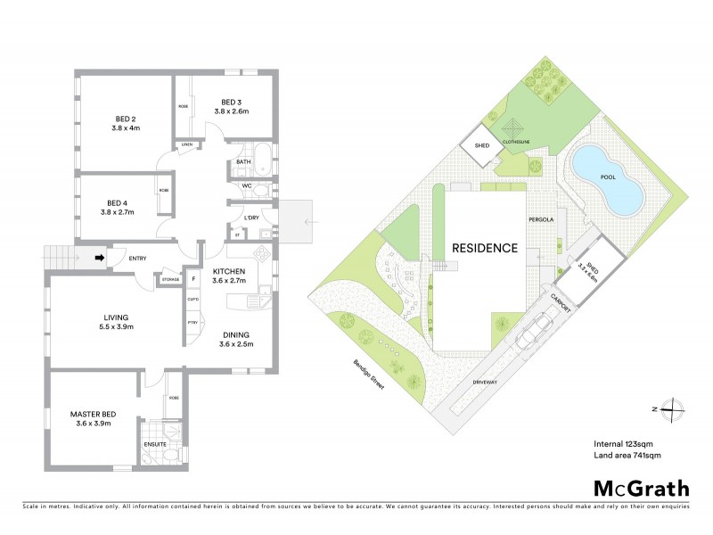 21 Bendigo Street, Fisher ACT 2611 Floorplan