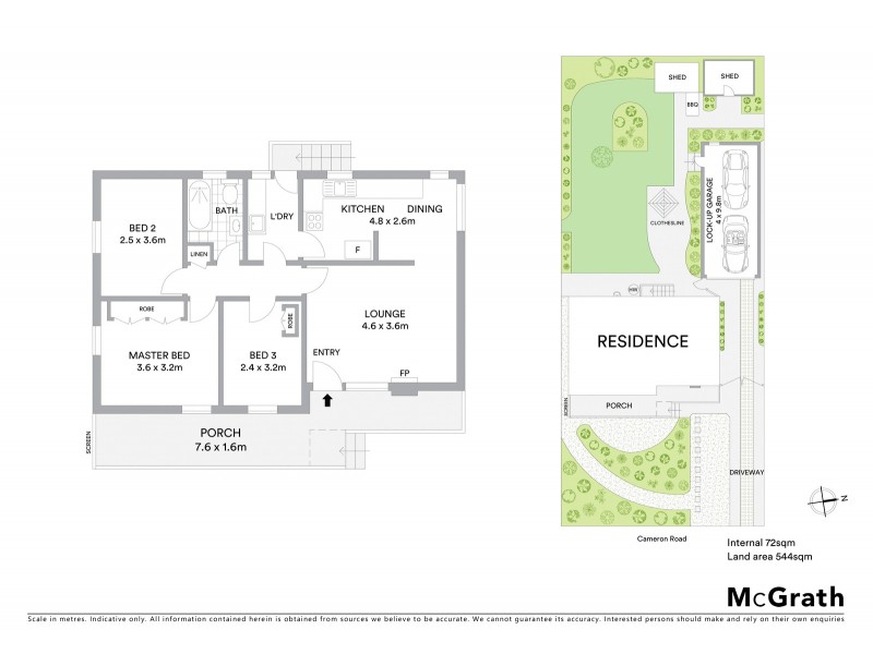 85 Cameron Road, Queanbeyan NSW 2620 Floorplan
