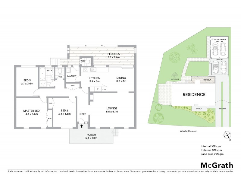 69 Wheeler Crescent, Wanniassa ACT 2903 Floorplan